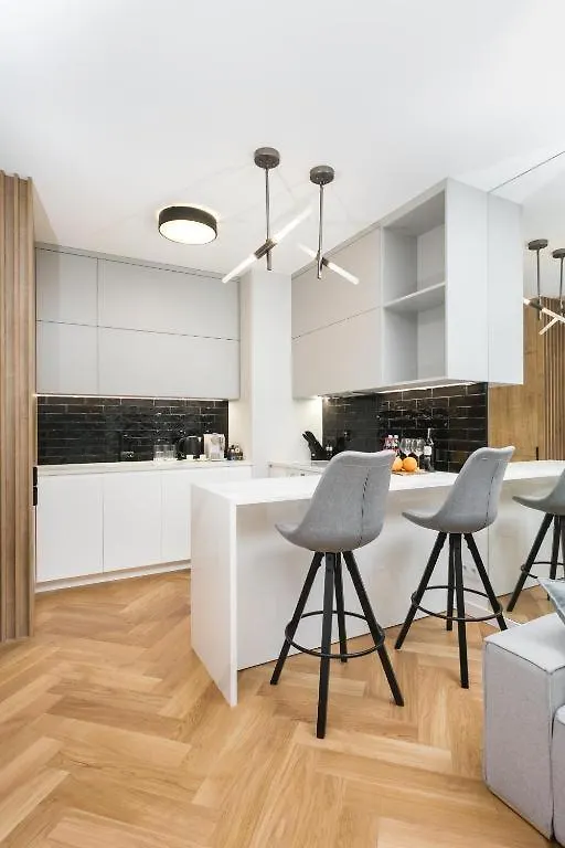 Golden Apartments Warsaw - Two Bedrooms Luxury Apartment In The Center - Mennica Residence Polsko