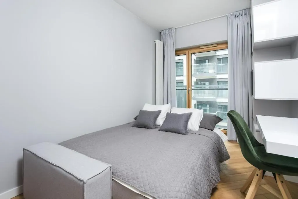 Golden Apartments Warsaw - Two Bedrooms Luxury Apartment In The Center - Mennica Residence